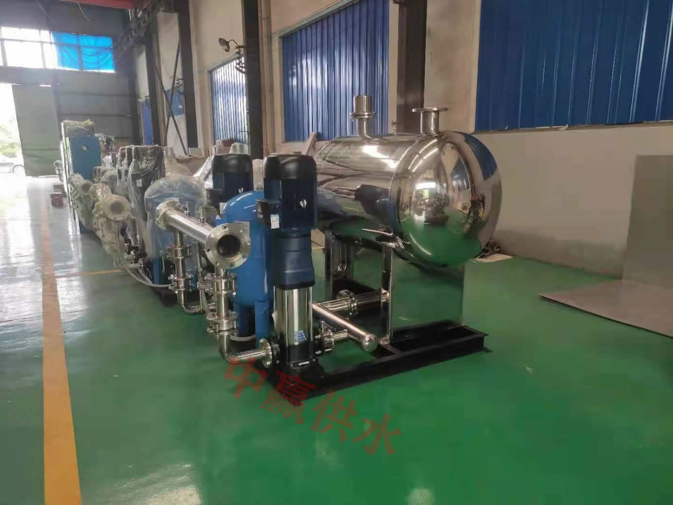 Changsha Zhongying Water Supply Equipment Finished Product Placement Area